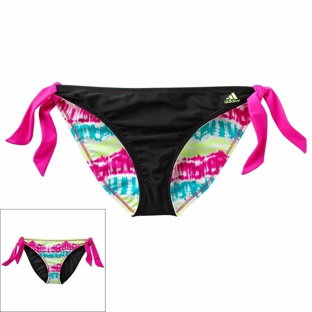 Adidas Reversible Bottoms Womens Bikini Size 14
